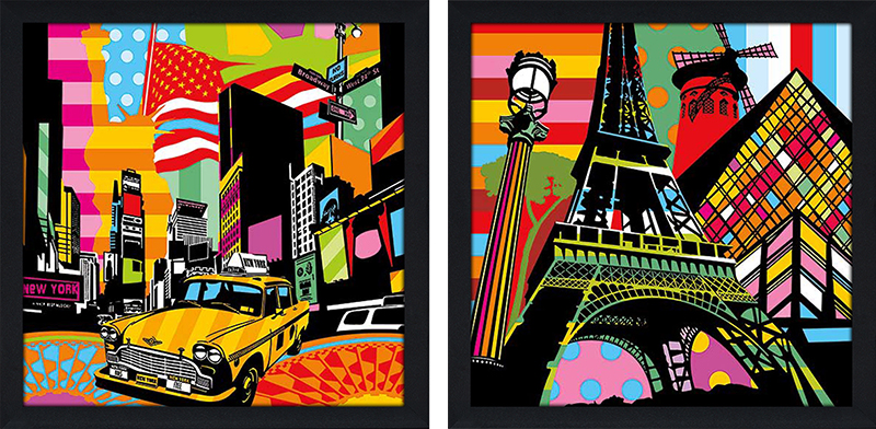 New York Taxi & Paris Pop